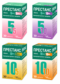 პრესტანსი  5 / 10 მგ 
