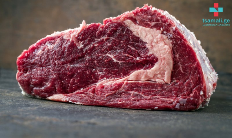 წითელი ხორცი ზრდის სხვადასხვა დაავადებით სიკვდილის რისკს