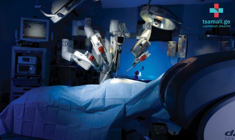 პირველად ამიერკავკასიაში, ულტრათანამედროვე  რობოტულ ქირურგიული ტექნოლოგიების დემონსტრირება! 